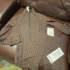 Lululemon Athletica Brown Jacquard Shorts
